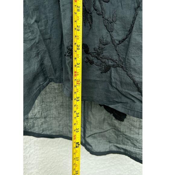 NWT Anthropologie Kyla Seo Gradient Embroidered Women's Long Shirt - Size Small - Picture 10 of 13